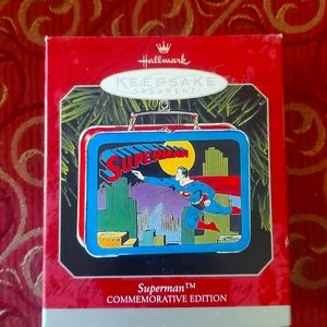 Superman Lunchbox Hallmark Keepsake Ornament